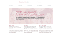 Desktop Screenshot of contemporaine.org