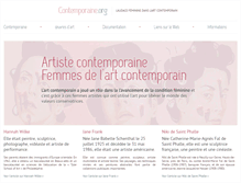 Tablet Screenshot of contemporaine.org